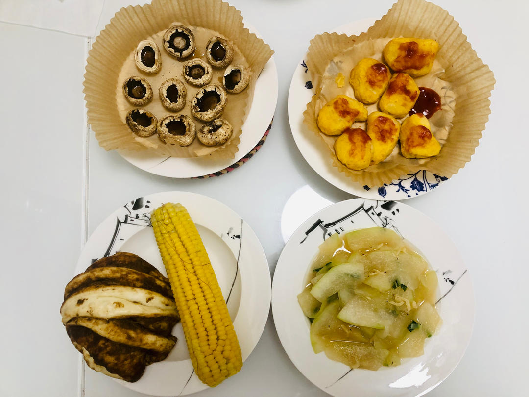 零难度烤口蘑（空气炸锅版）