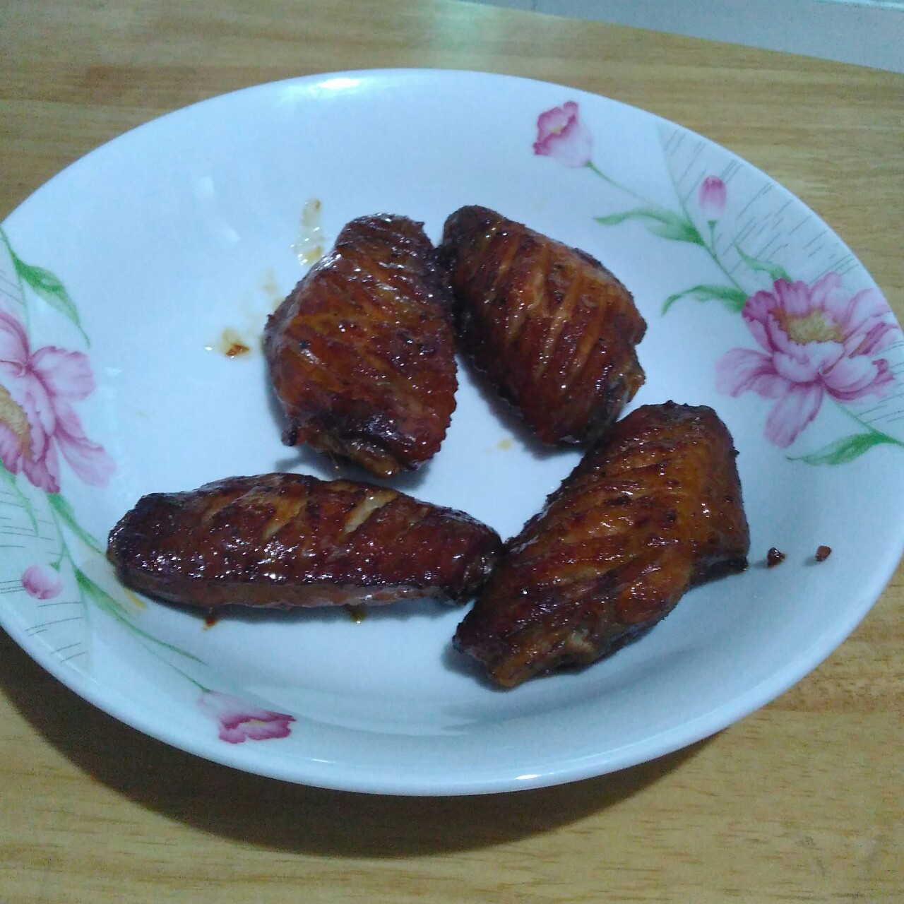 烤鸡翅（自制腌料）