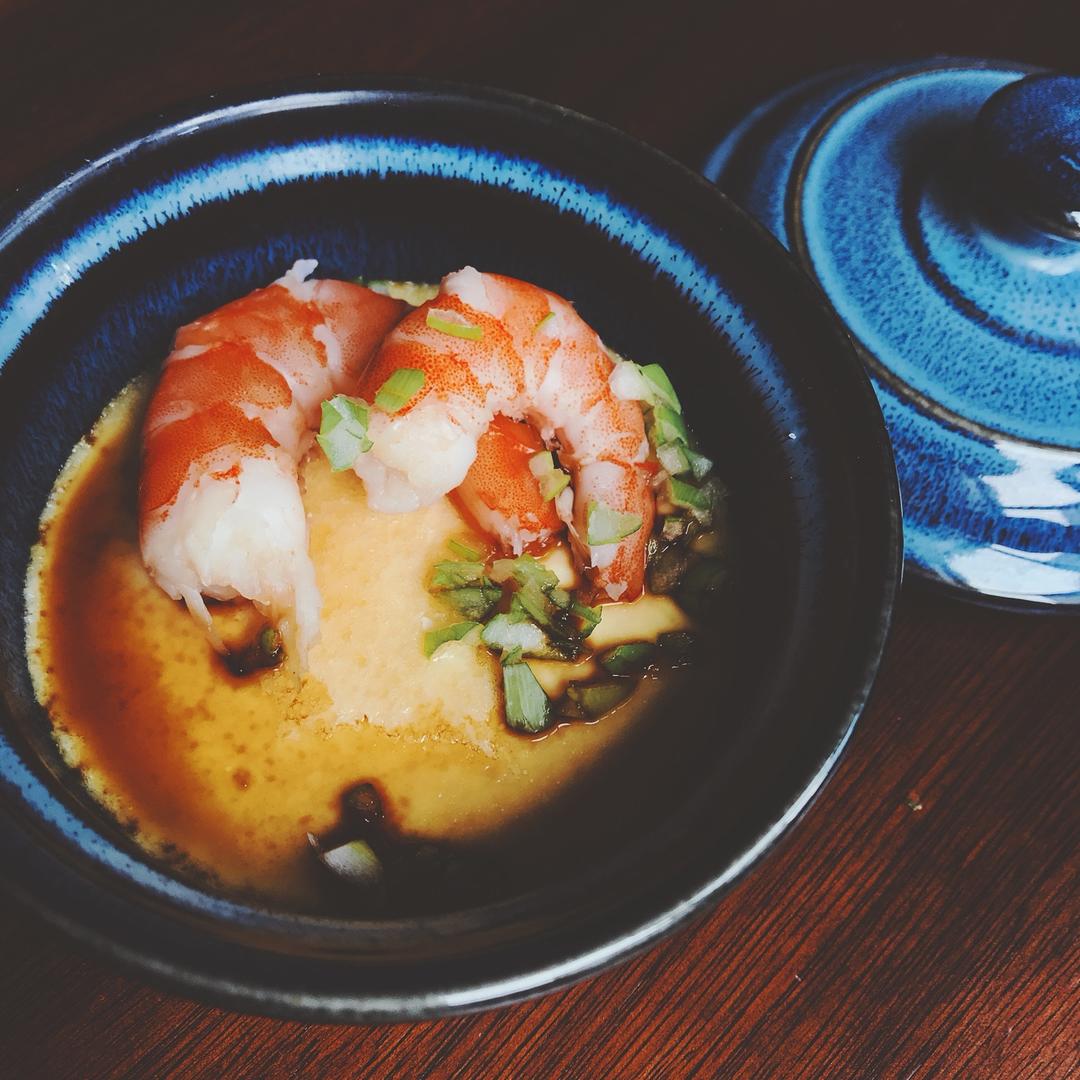 虾仁鸡蛋羹❗️ 超嫩滑鲜美