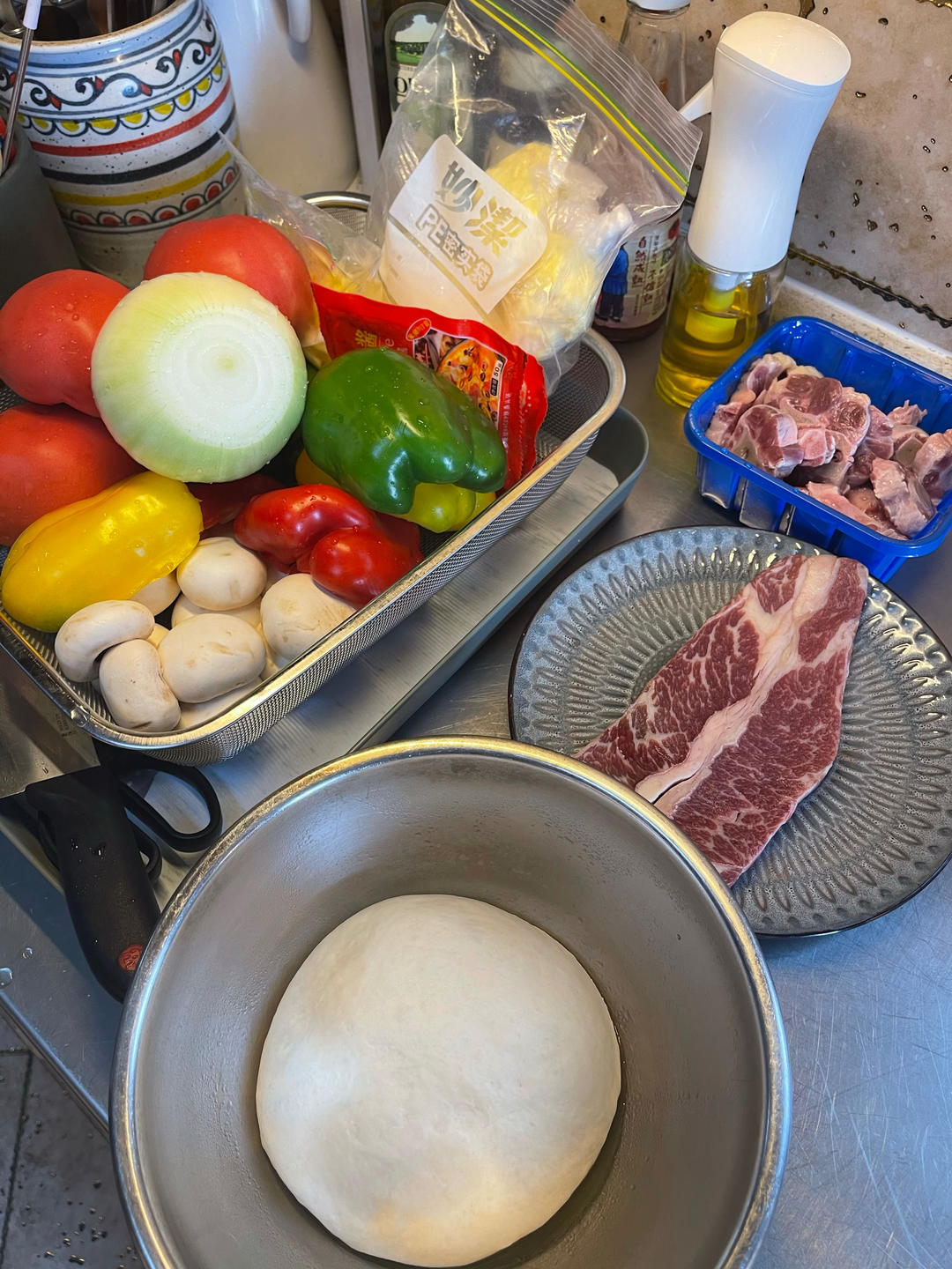 纯奶手撕吐司的做法 步骤1