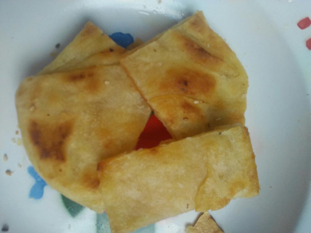 做法简单的 葱香千层饼