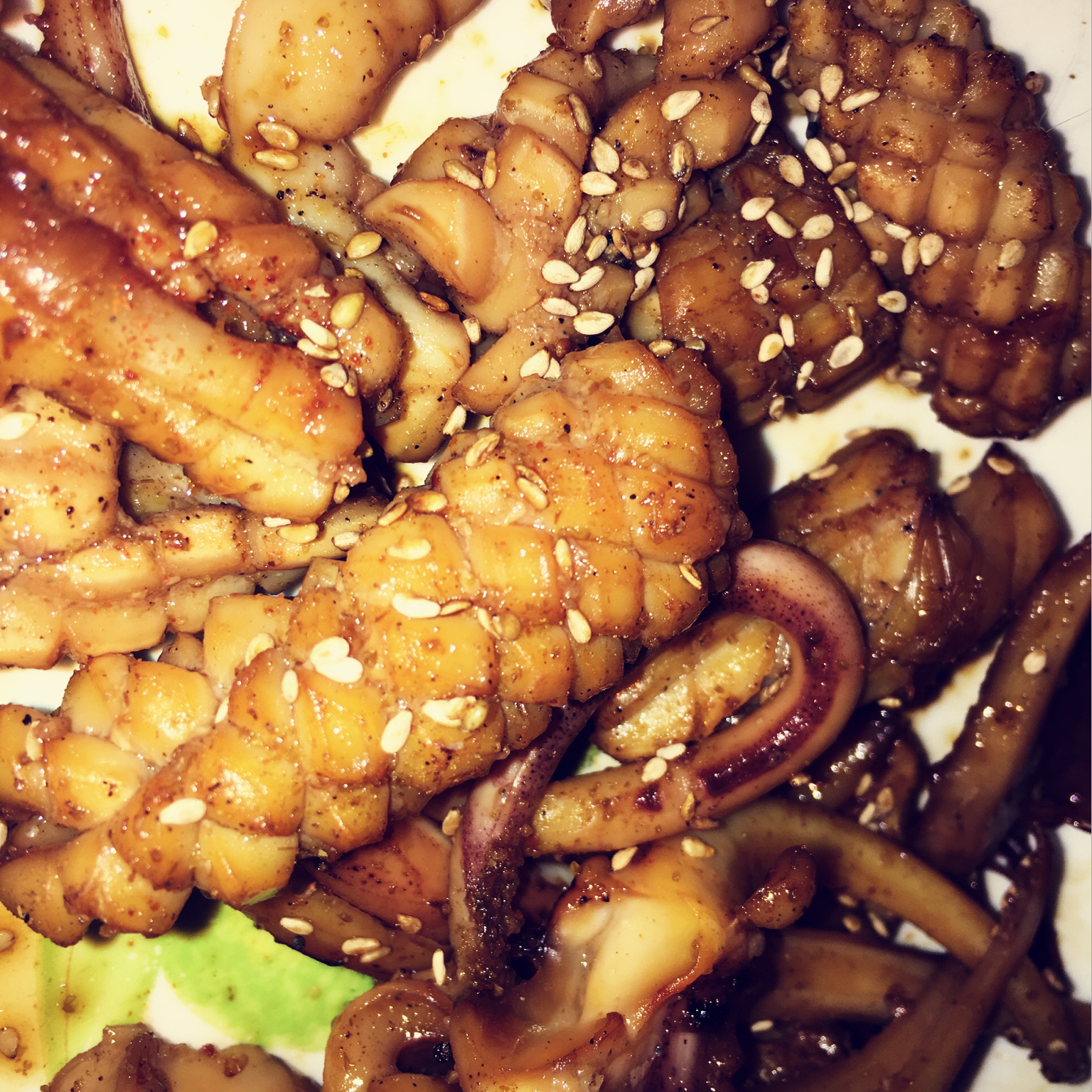 烤鱿鱼(烤箱版)