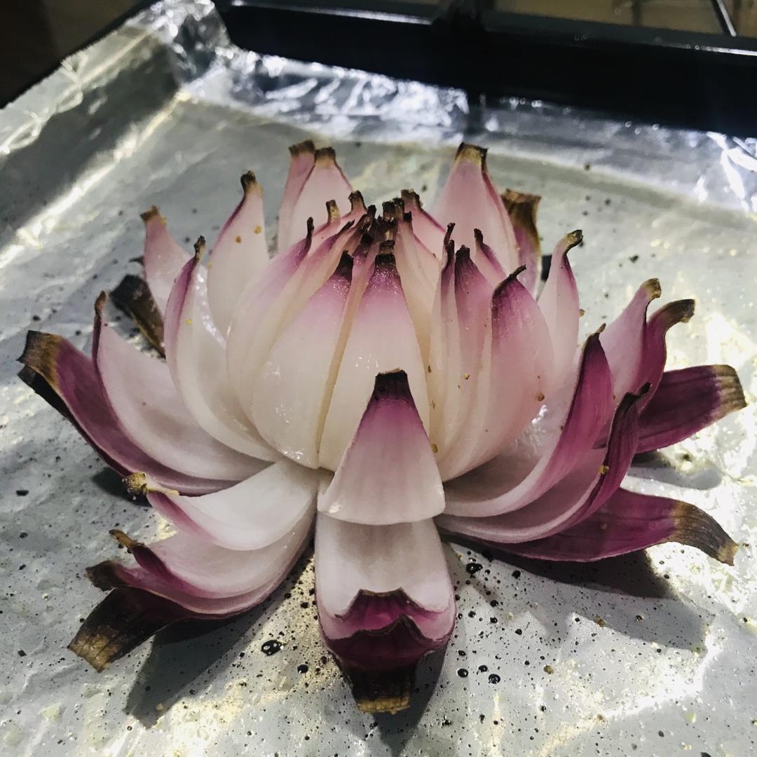 悁翮踮做的烤洋葱花