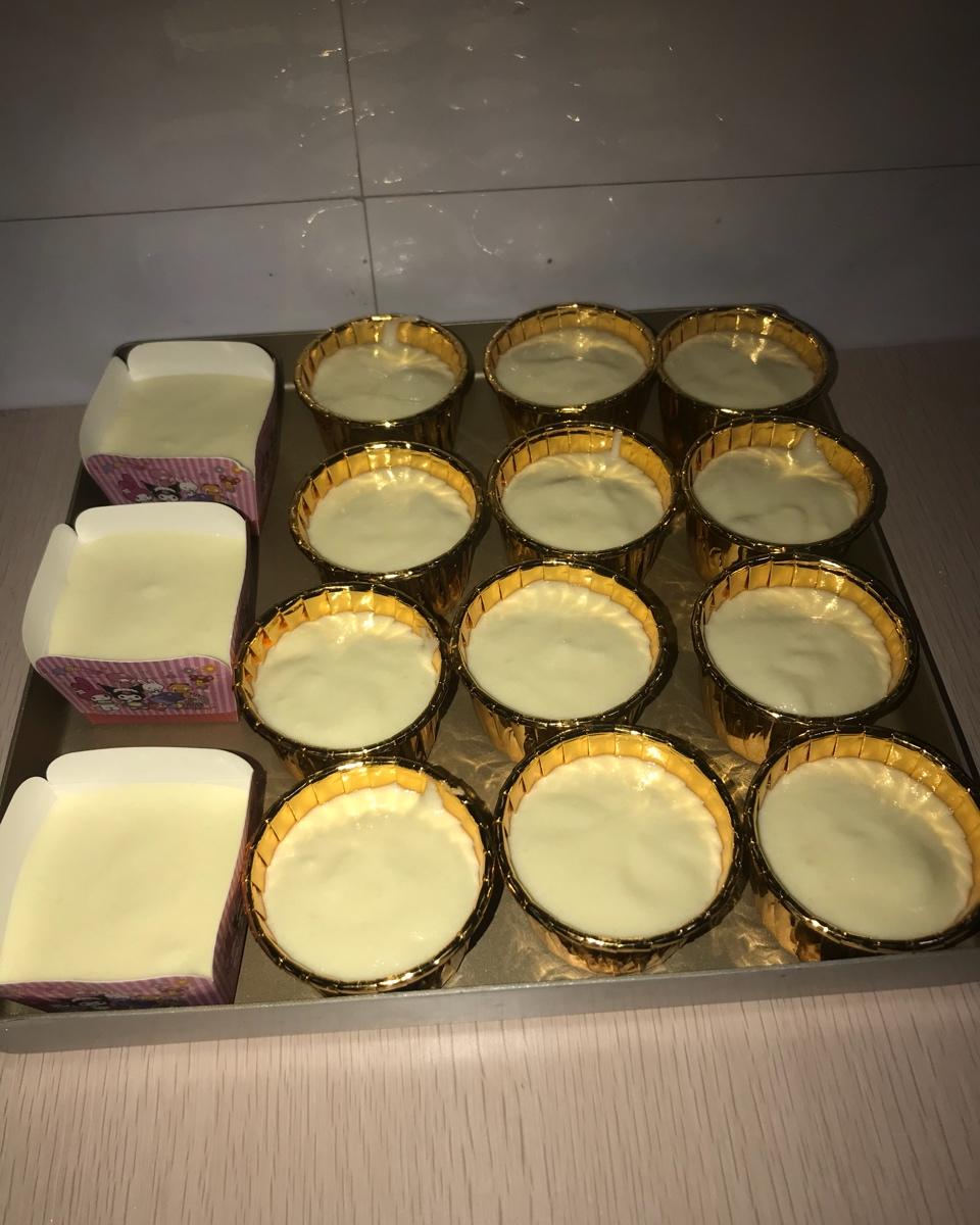 纸杯蛋糕 8寸戚风蛋糕的量