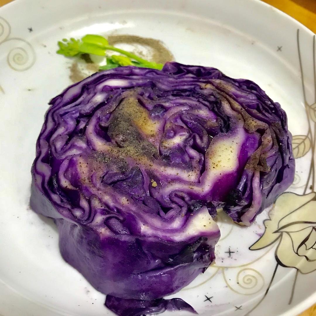 【健康三餐】香烤紫甘蓝