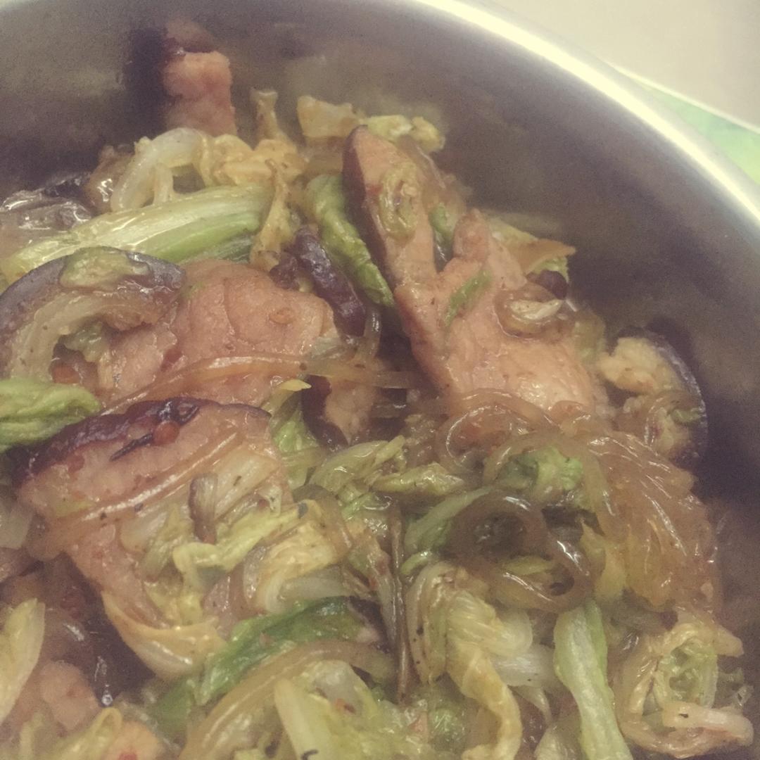 白菜炖粉条