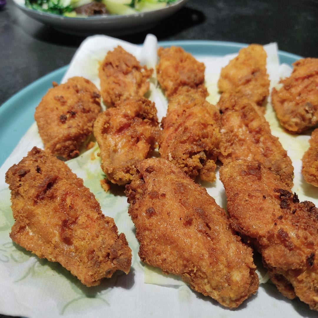 咖喱粉炸鸡翅