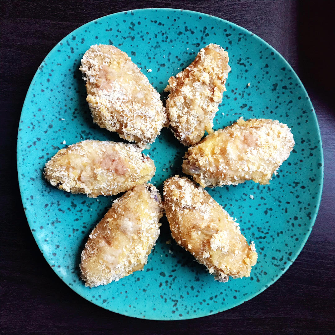 无油炸鸡翅「空气炸锅」