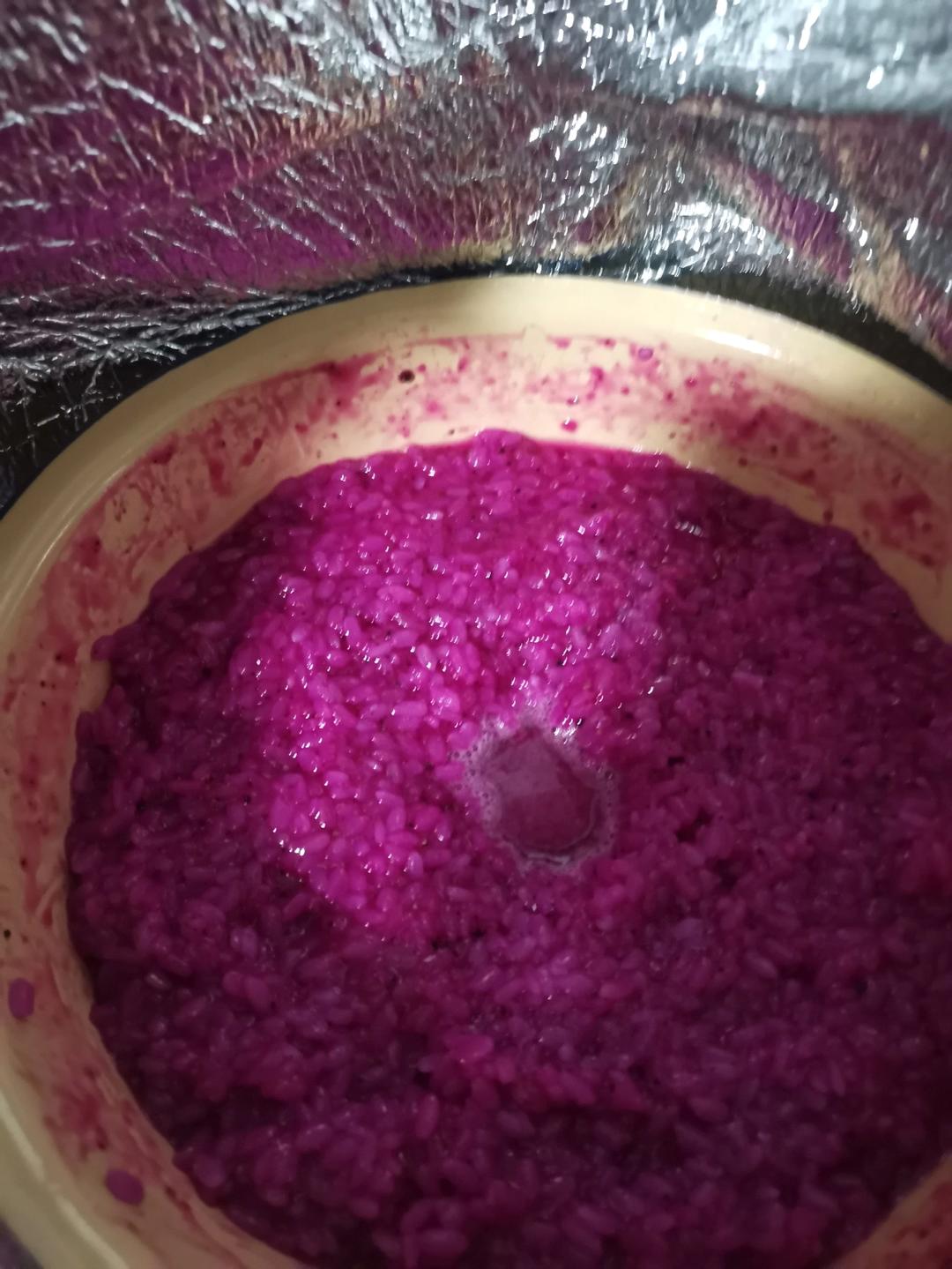 红心火龙果甜酒酿