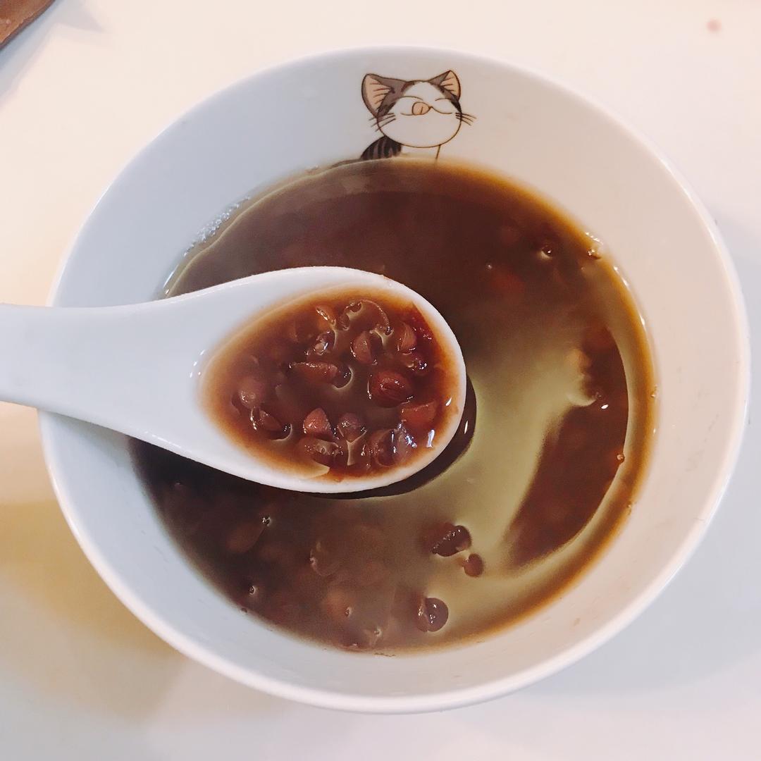 电饭锅版红豆汤