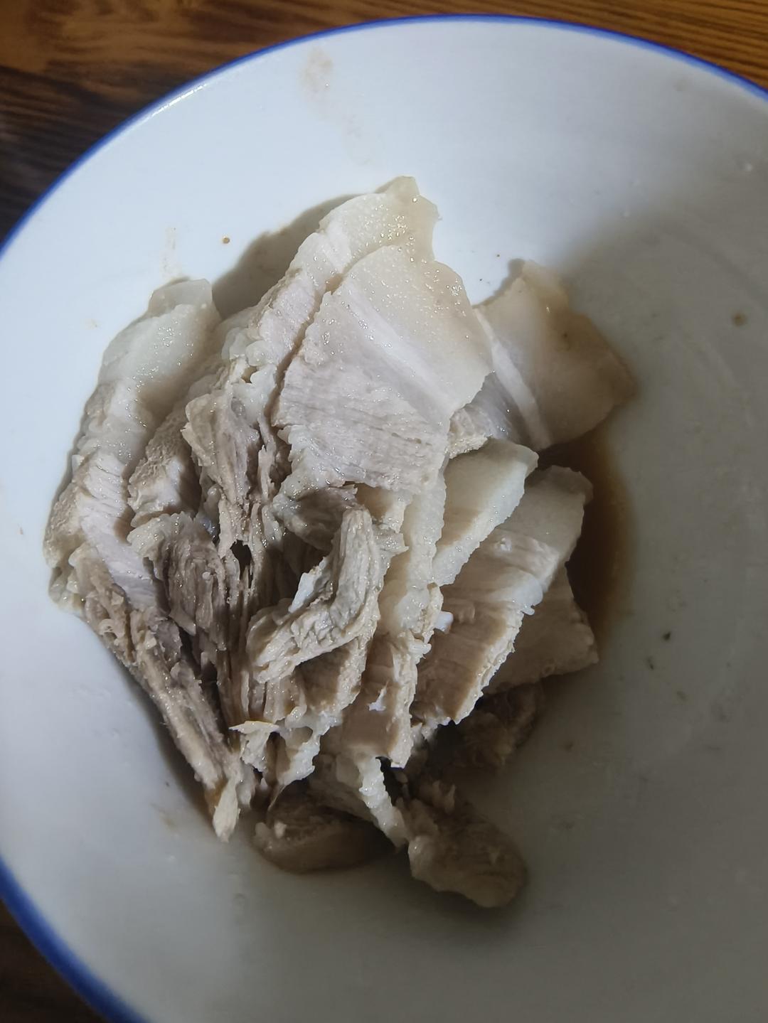 最简单的方法把一块肉吃了