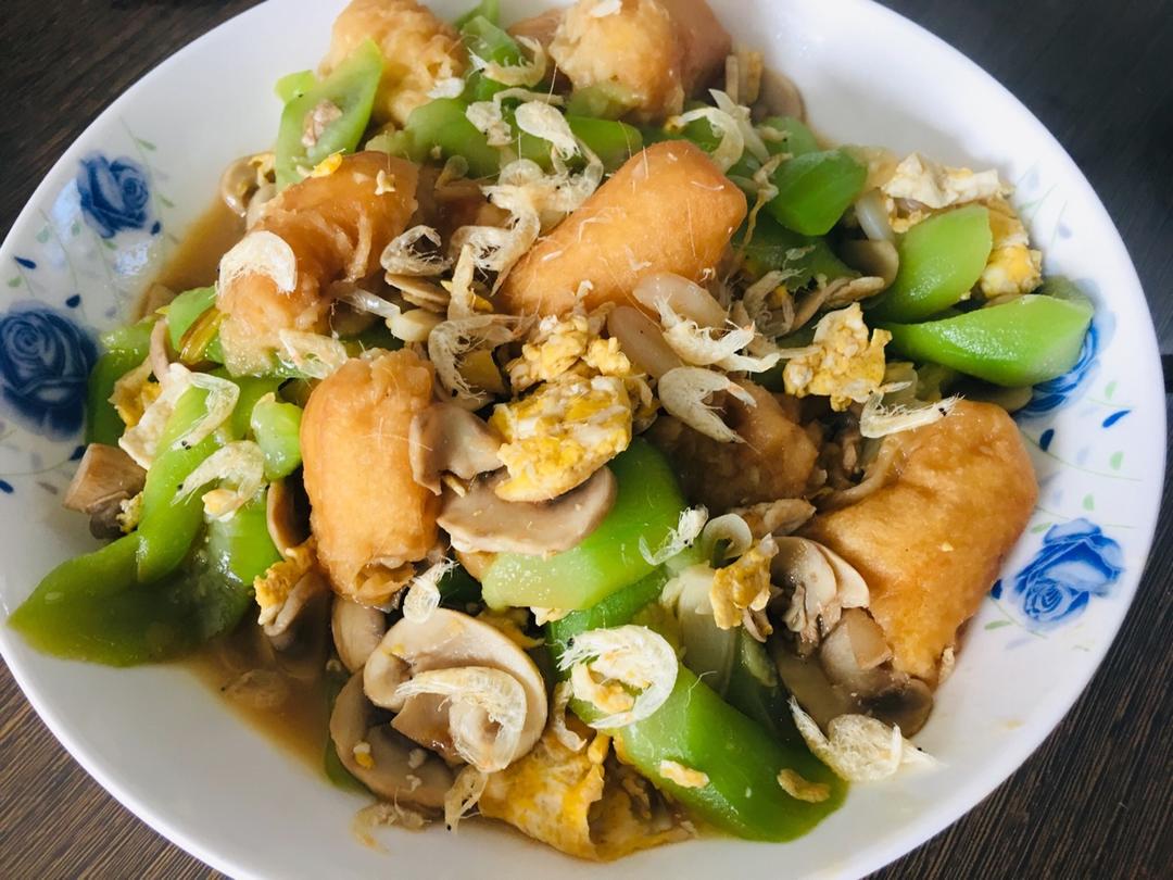 减脂丝瓜炒鸡蛋