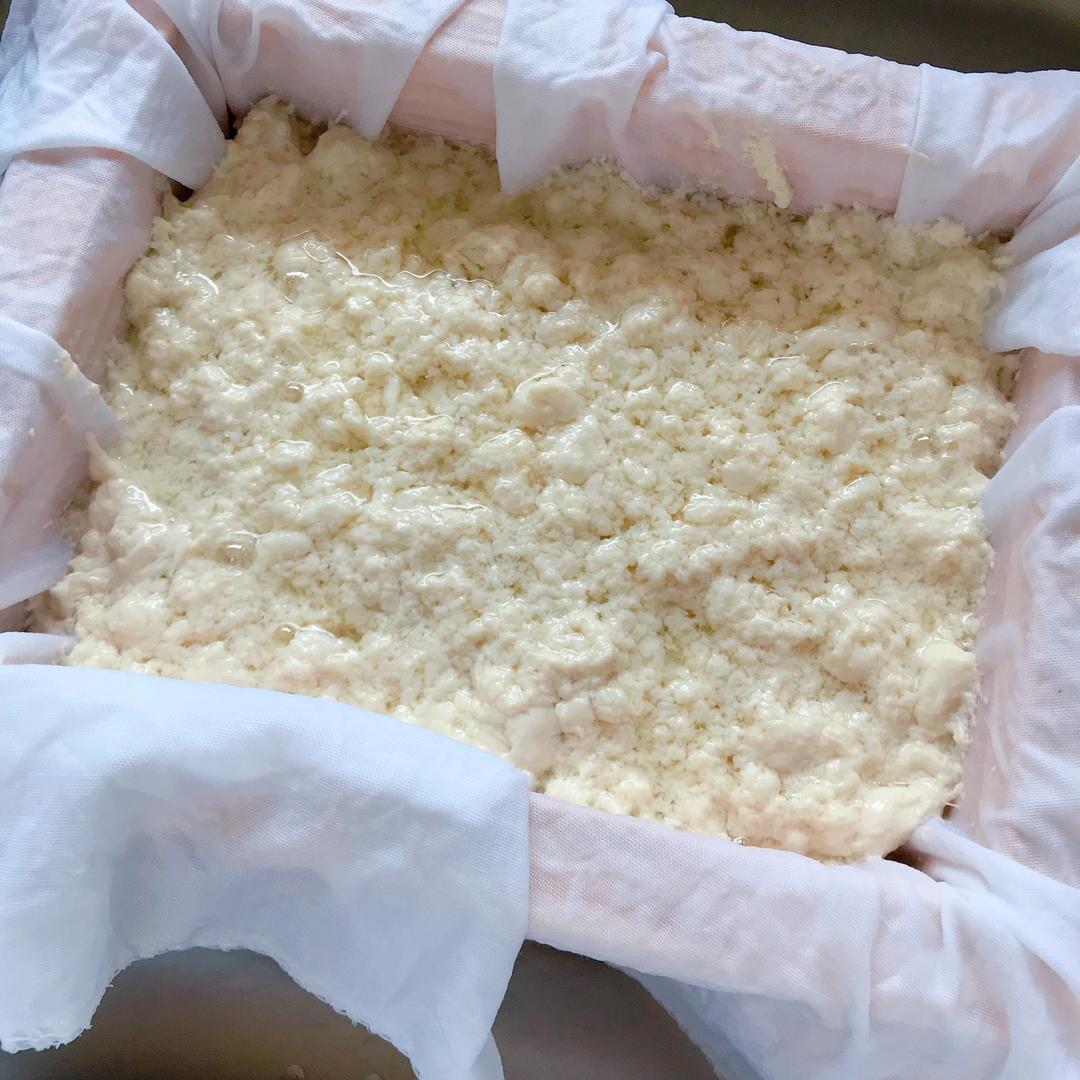 自制豆腐（白醋点豆腐）