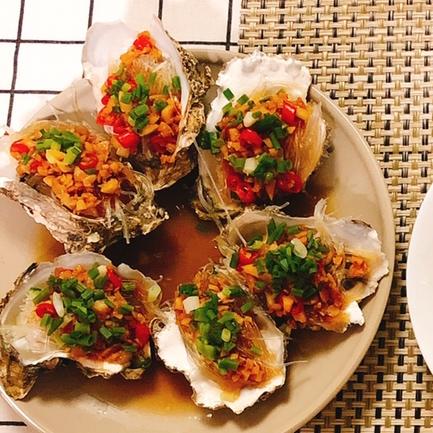 超简单～蒸蒜蓉生蚝