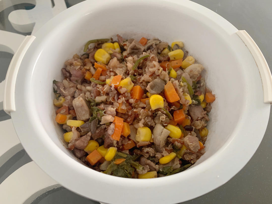 香菇腊肉饭