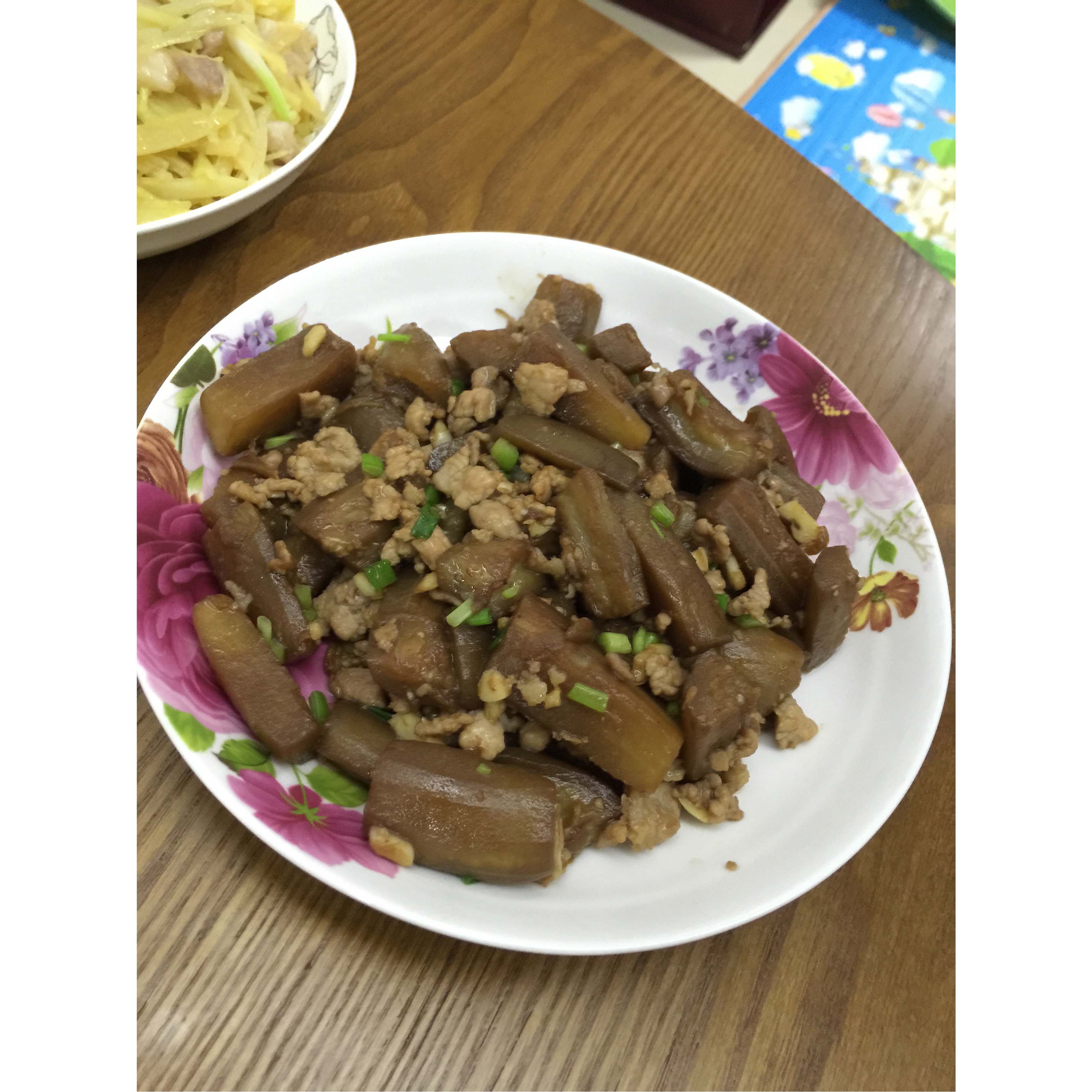 茄子！茄子！！红烧肉末茄子