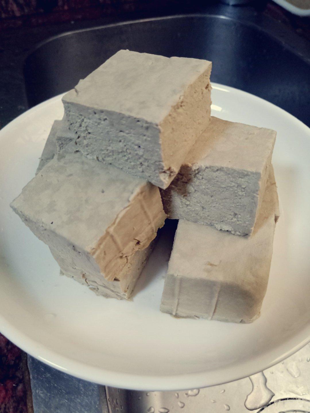 自制豆腐（白醋点豆腐）