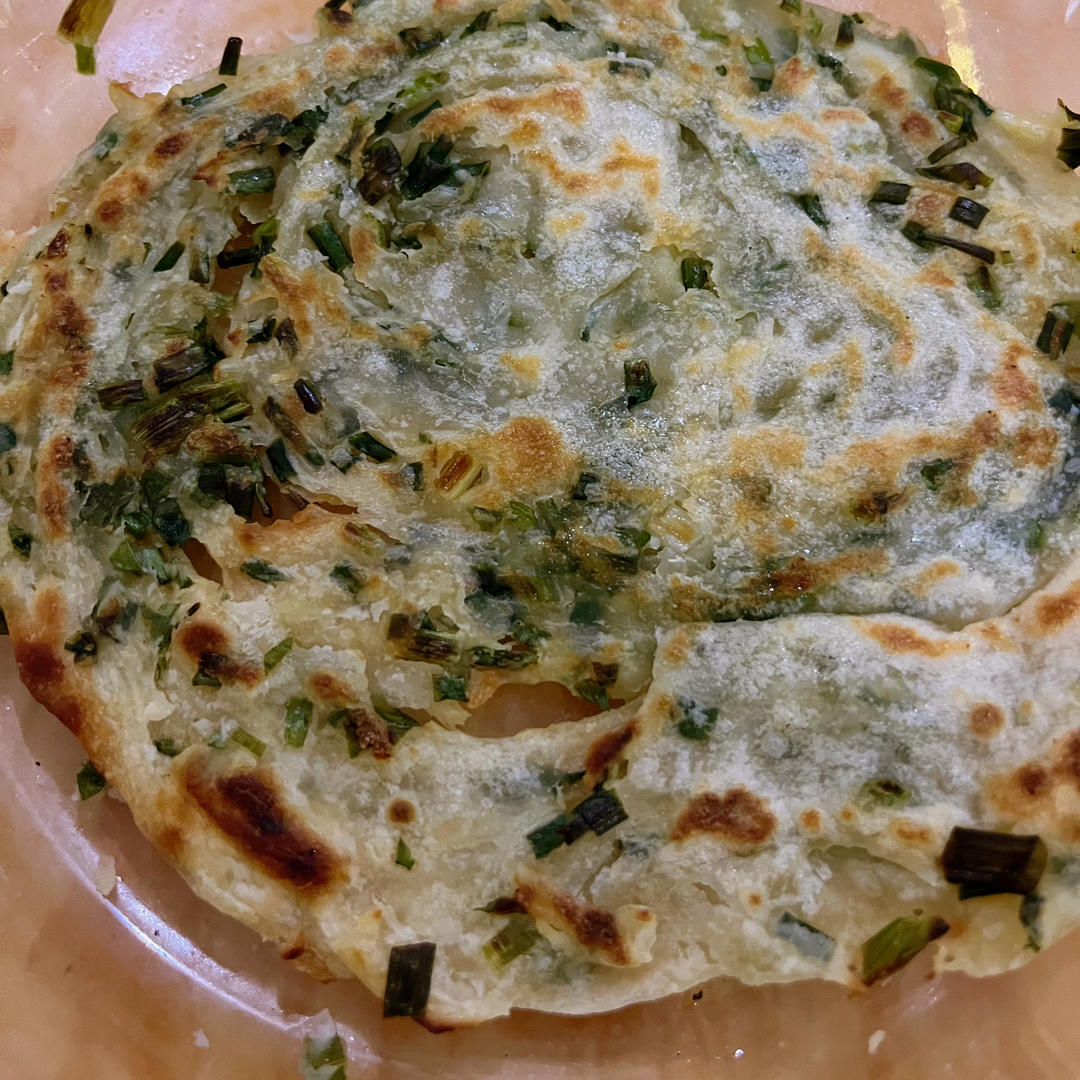 家常葱油饼  柔软多层 凉了也不硬 附详细视频讲解