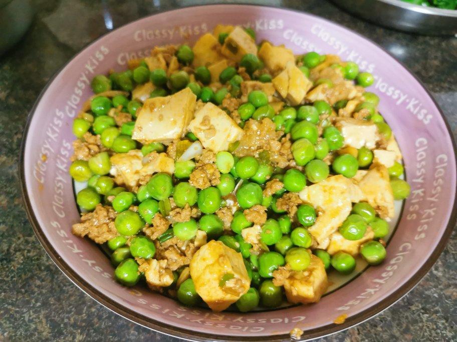 青豆肉沫烧豆腐