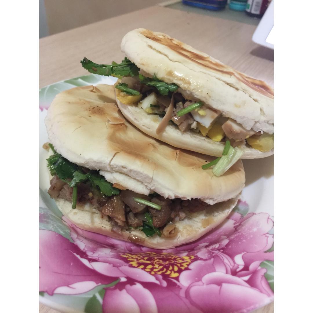家庭简易版肉夹馍