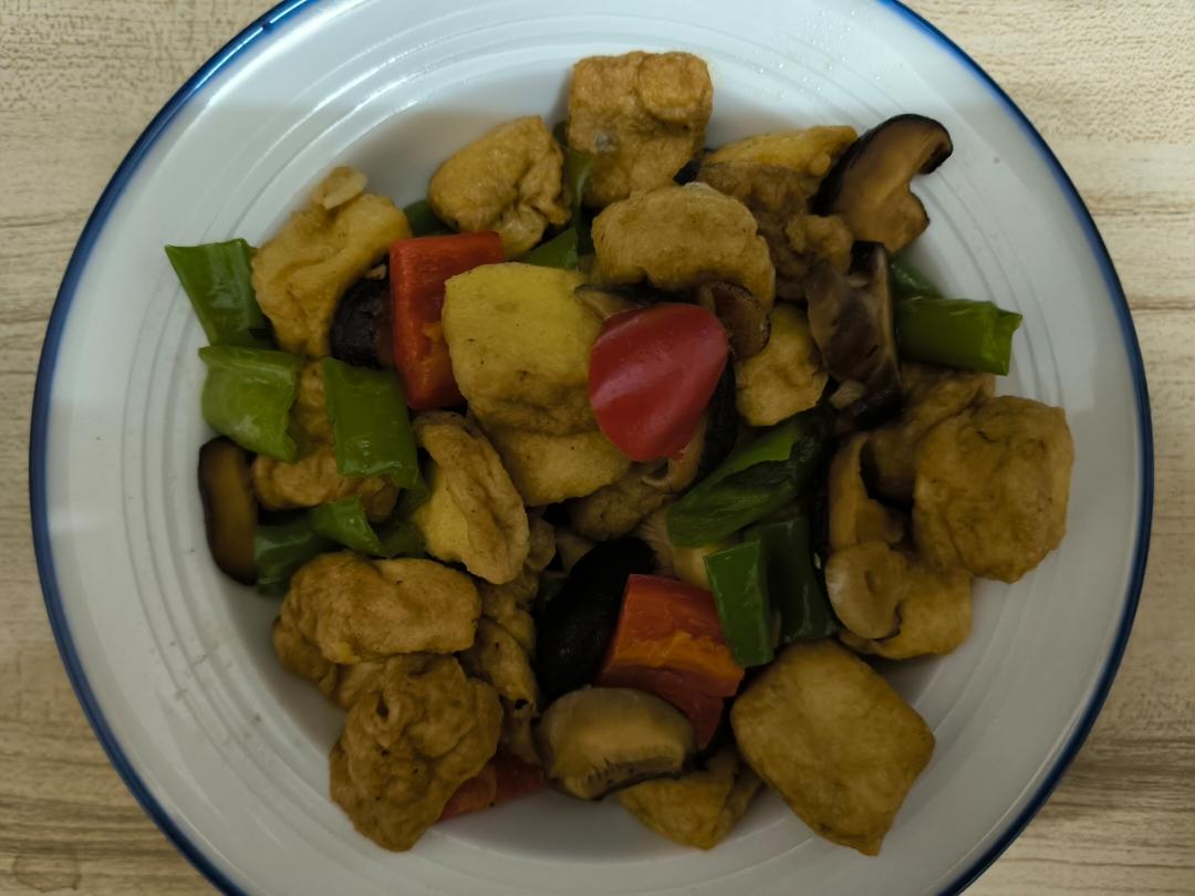 素烧油豆泡
