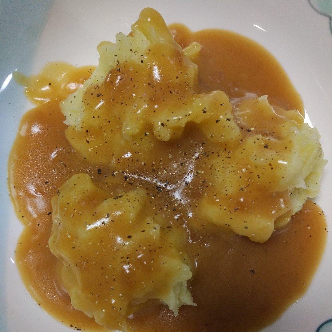 鸡汁土豆泥（完爆kfc）