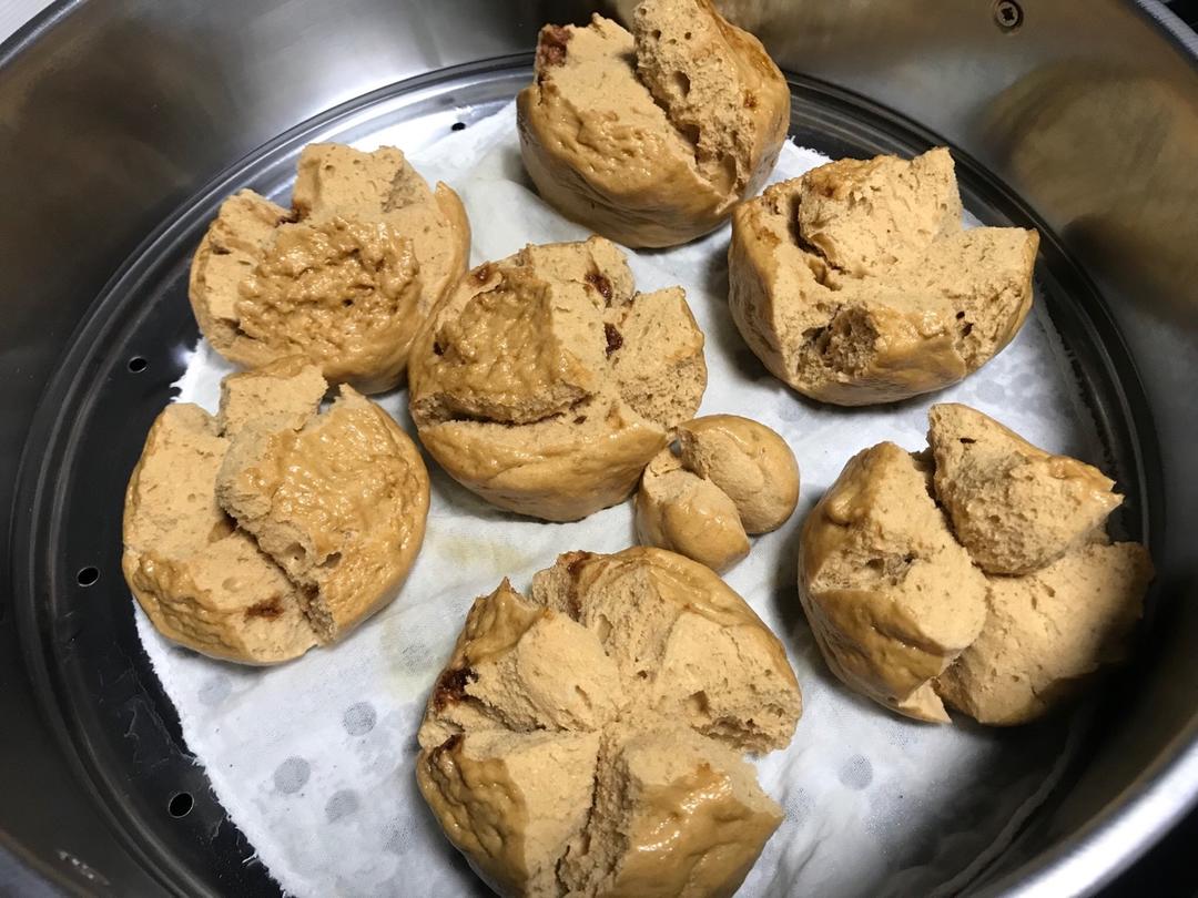 【红糖开花馒头】一招做出开花馒头，好吃又好玩！