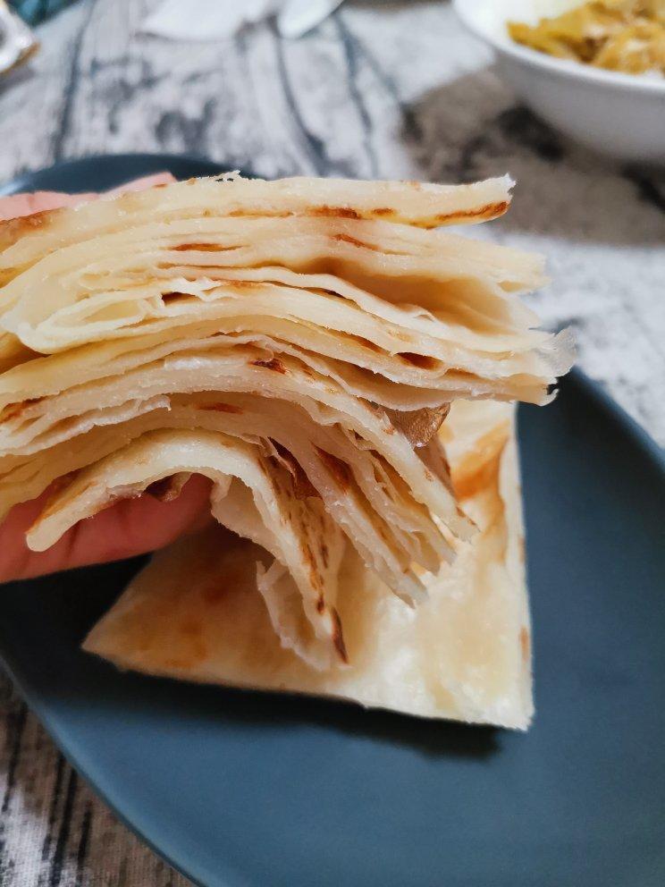 柔软多层的小油饼 凉了不硬 附细节视频详解