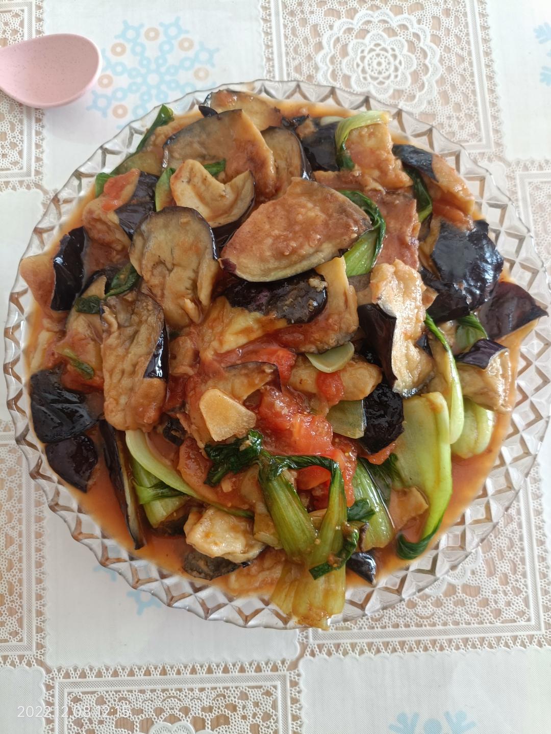 比饭馆好吃的烧茄子