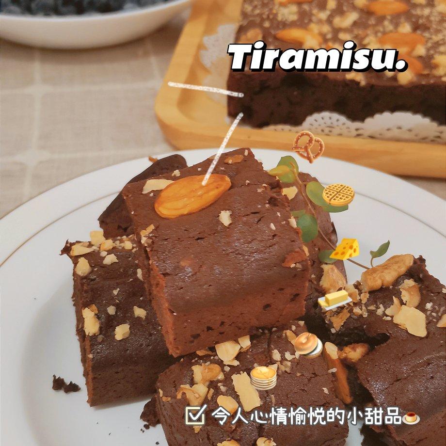 《Tinrry+》布朗尼（8寸配方）（适合新手的巧克力蛋糕）