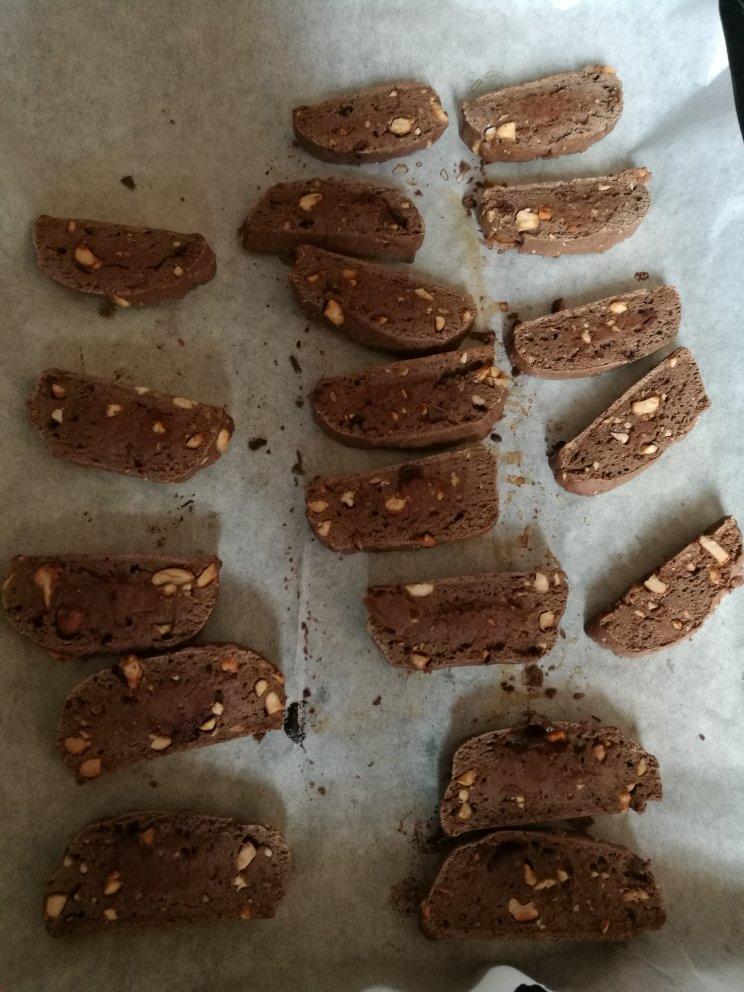 咖啡意大利脆饼-无油黑麦版