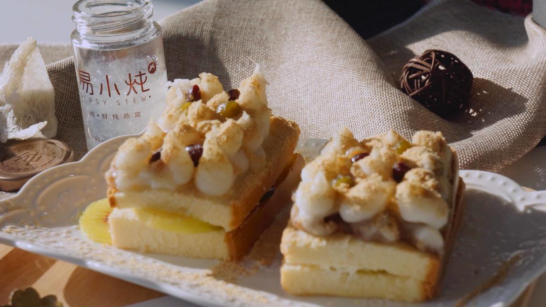 燕窝蛋糕—冬天也要去野餐【易小炖燕窝厨房】