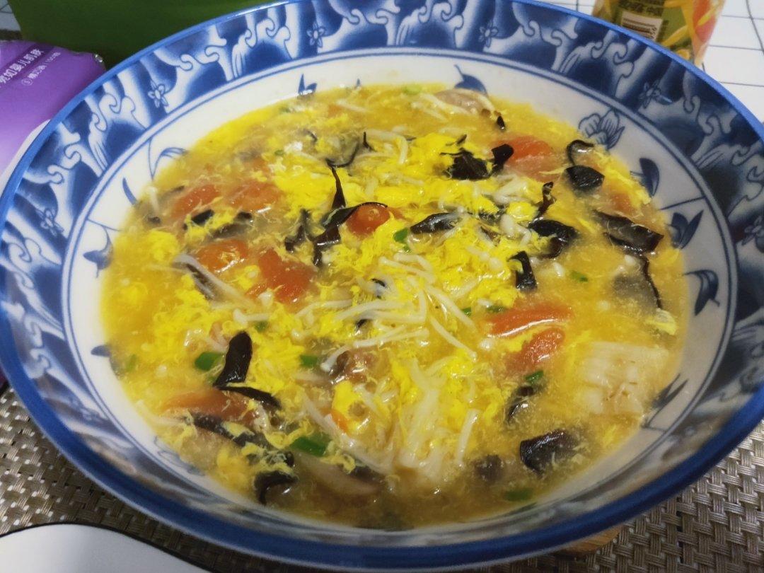 番茄蘑菇汤^ - ^超级鲜美