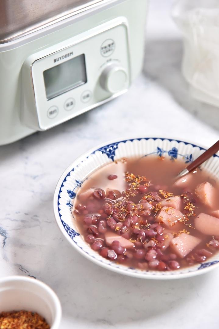 桂花红豆芋头汤