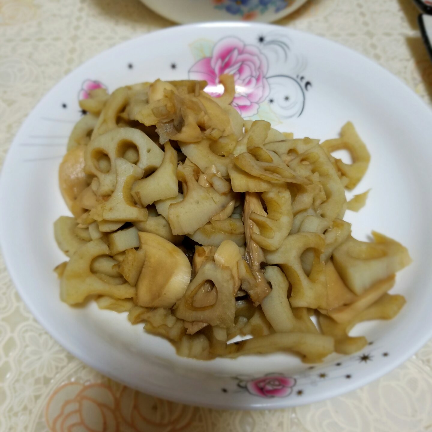 香菇炒藕片 | 健康·三餐