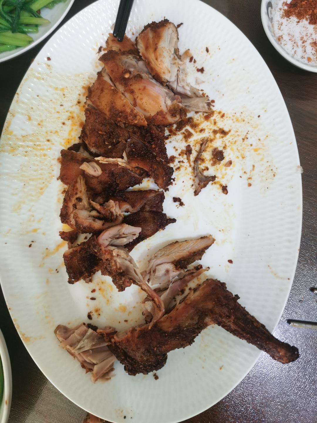 手撕烤兔（烤箱）