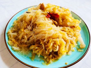 东北酸菜炒粉丝 吉菜粉 的做法步骤图 风华晓月 下厨房 东北酸菜炒粉丝 吉菜粉 的做法步骤图 风华晓月 下厨房