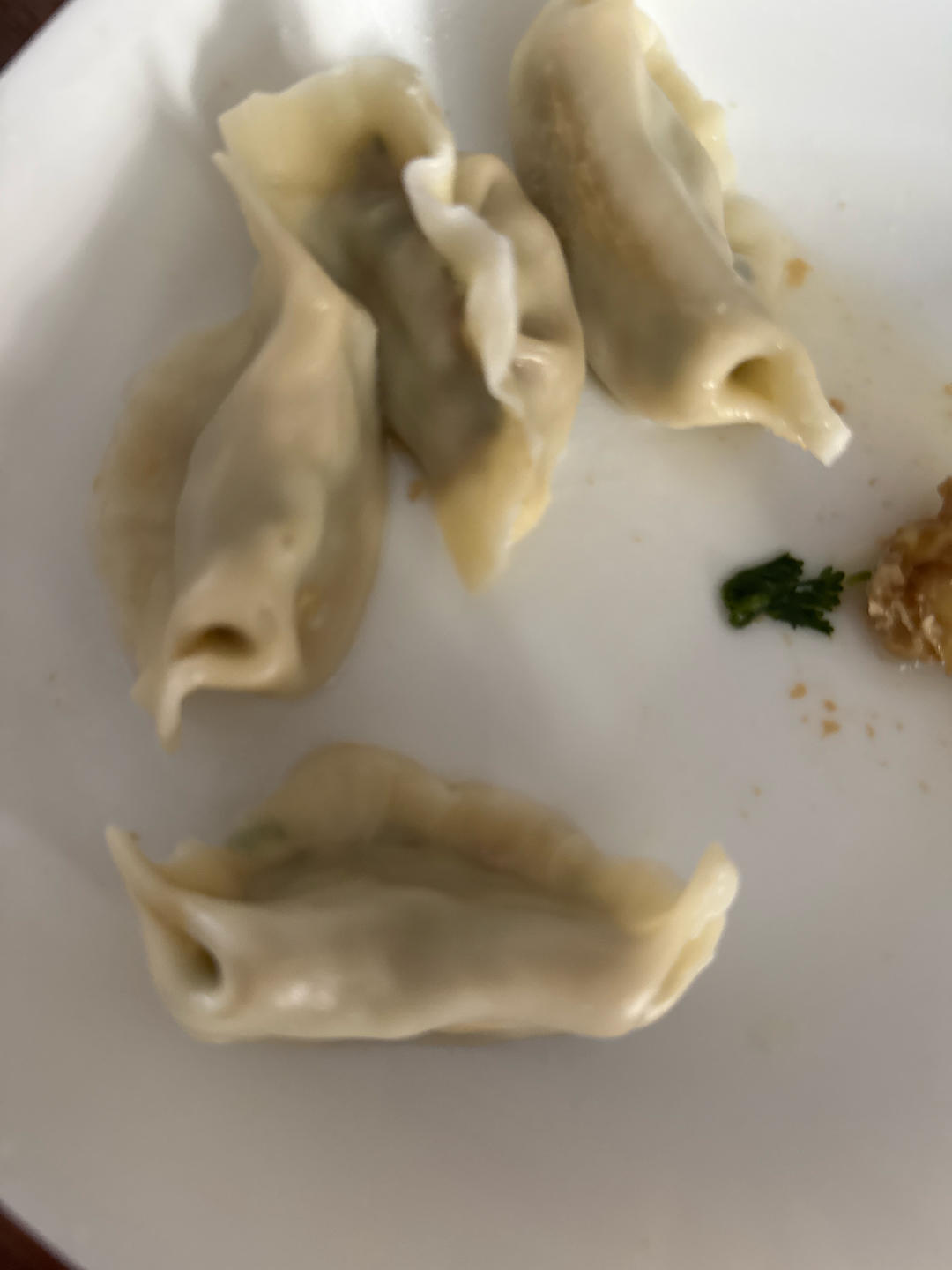 香菜饺子的做法