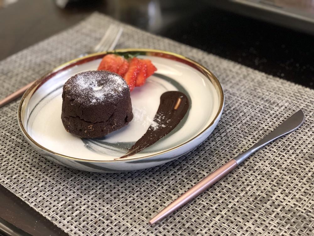 熔岩巧克力蛋糕