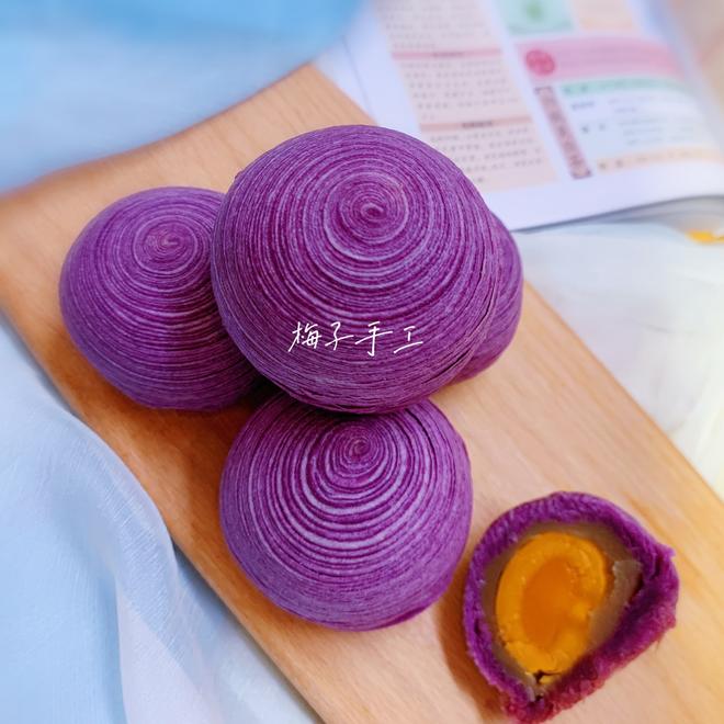 彩酥～紫薯千层的做法
