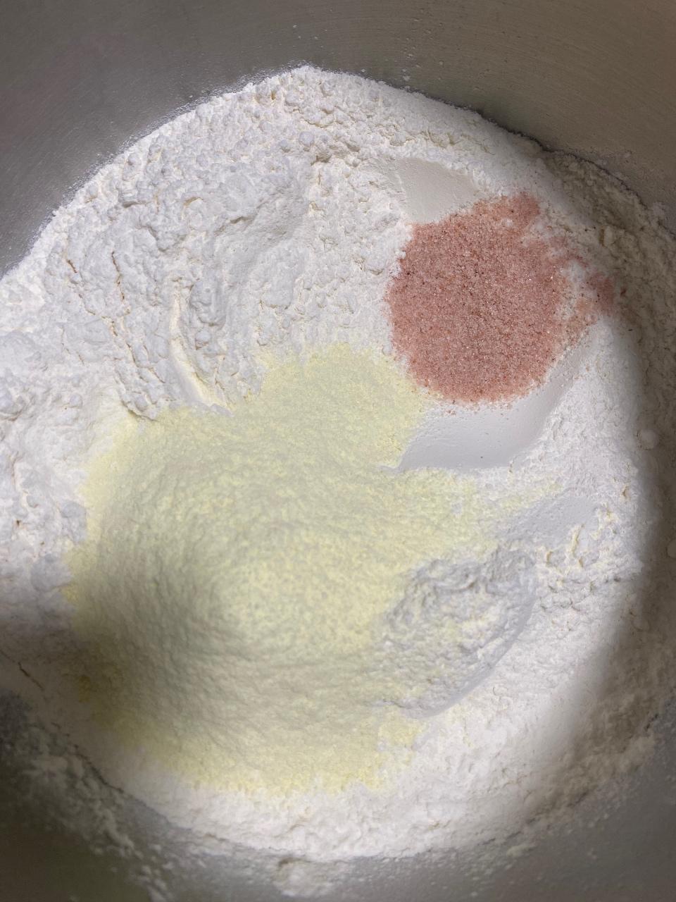 纯奶手撕吐司的做法 步骤1