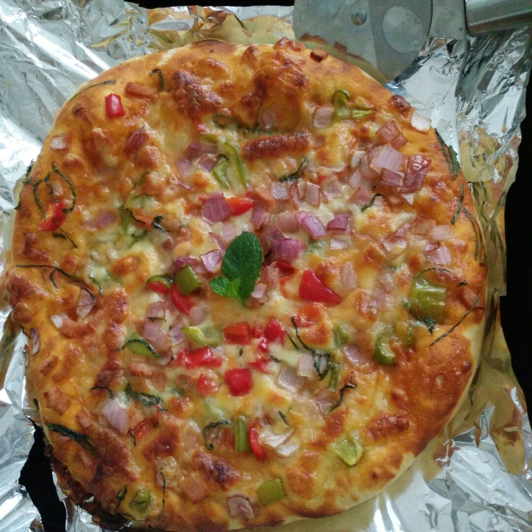夏威夷pizza（附饼底冷冻法）