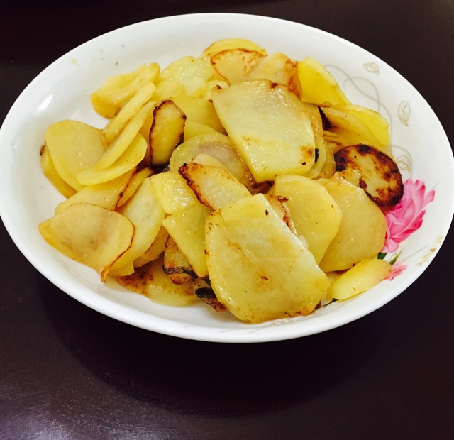 香煎土豆片