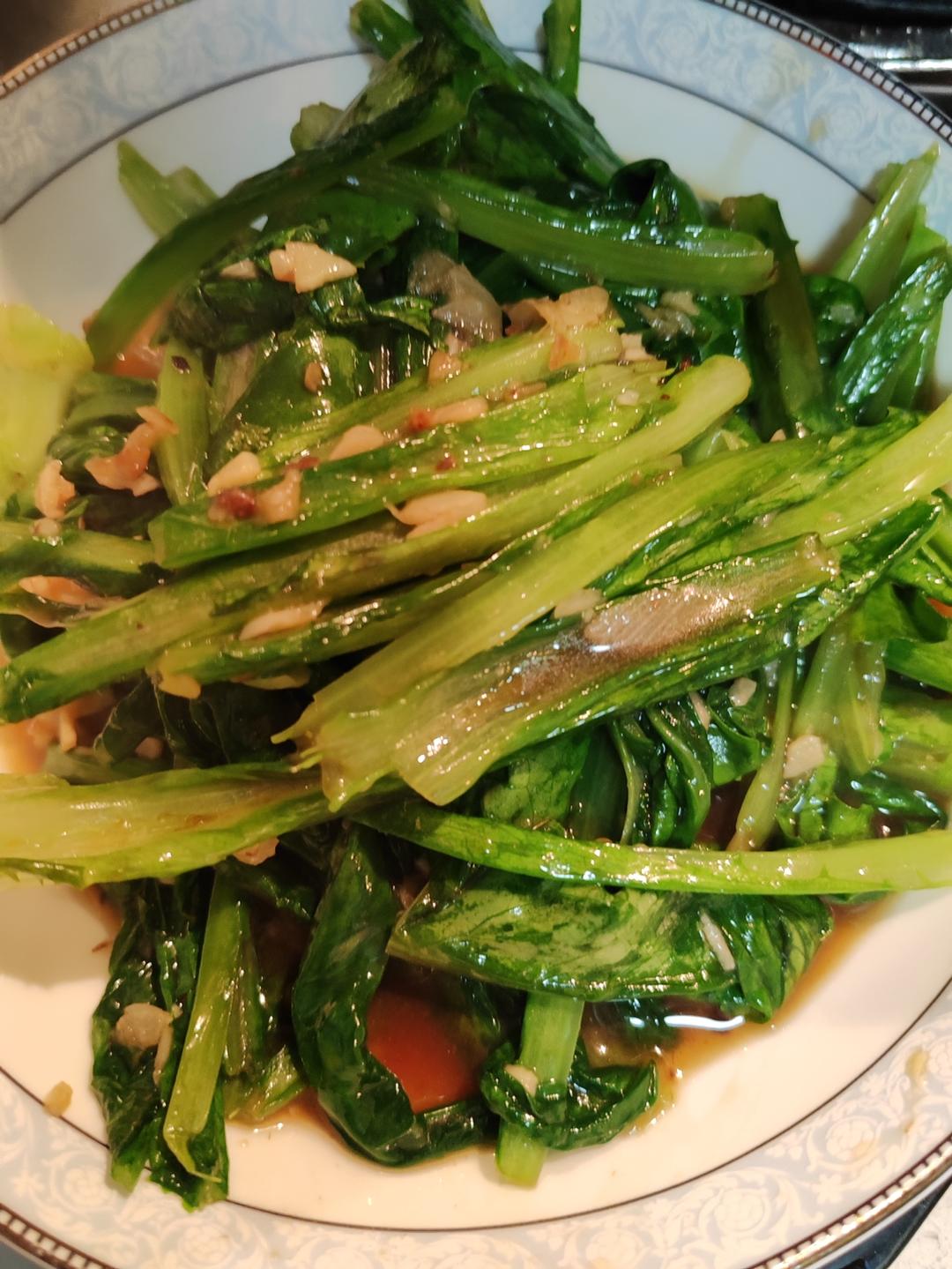 蒜蓉油麦菜（蚝油）