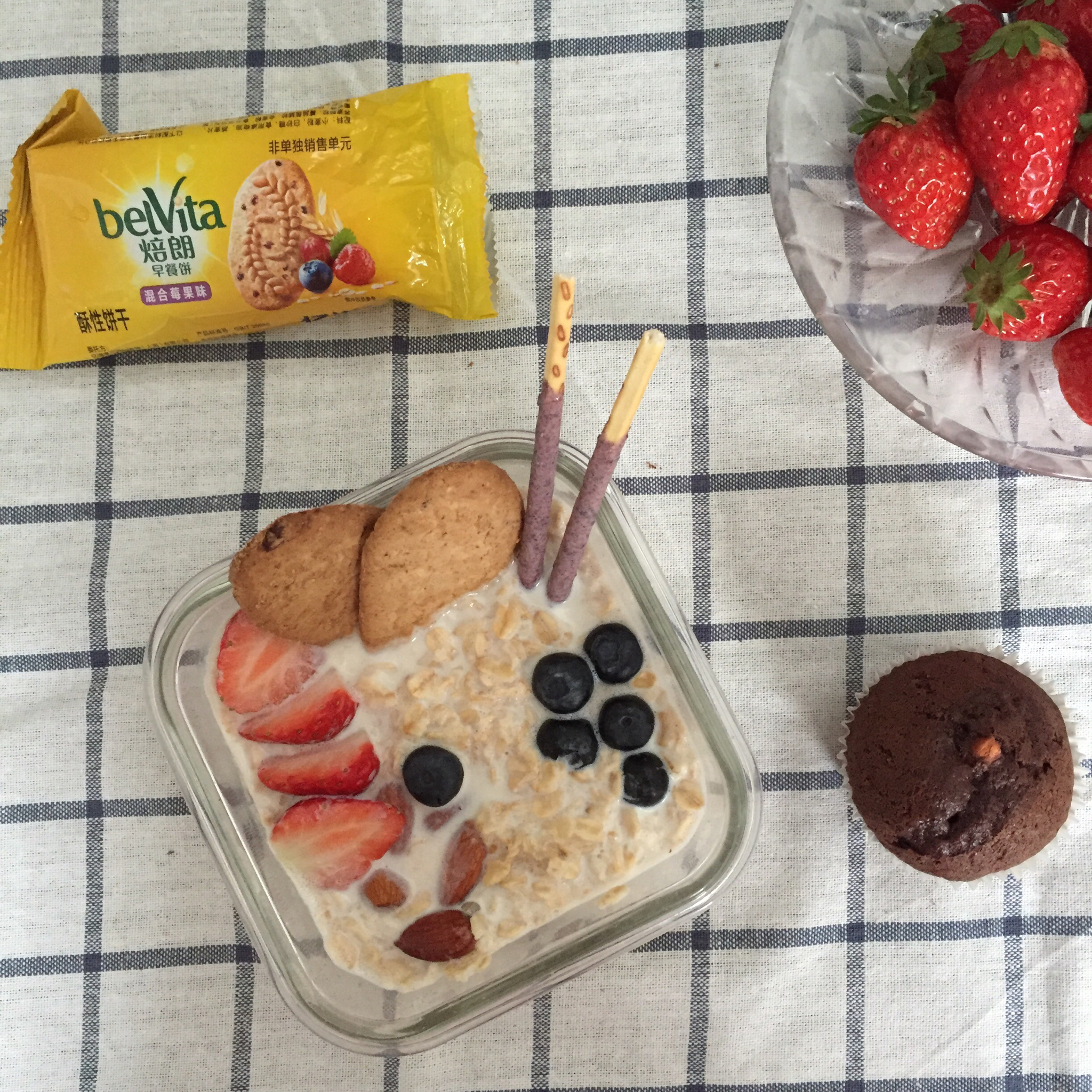 【幸福美满】新年早餐-花生酱燕麦粥