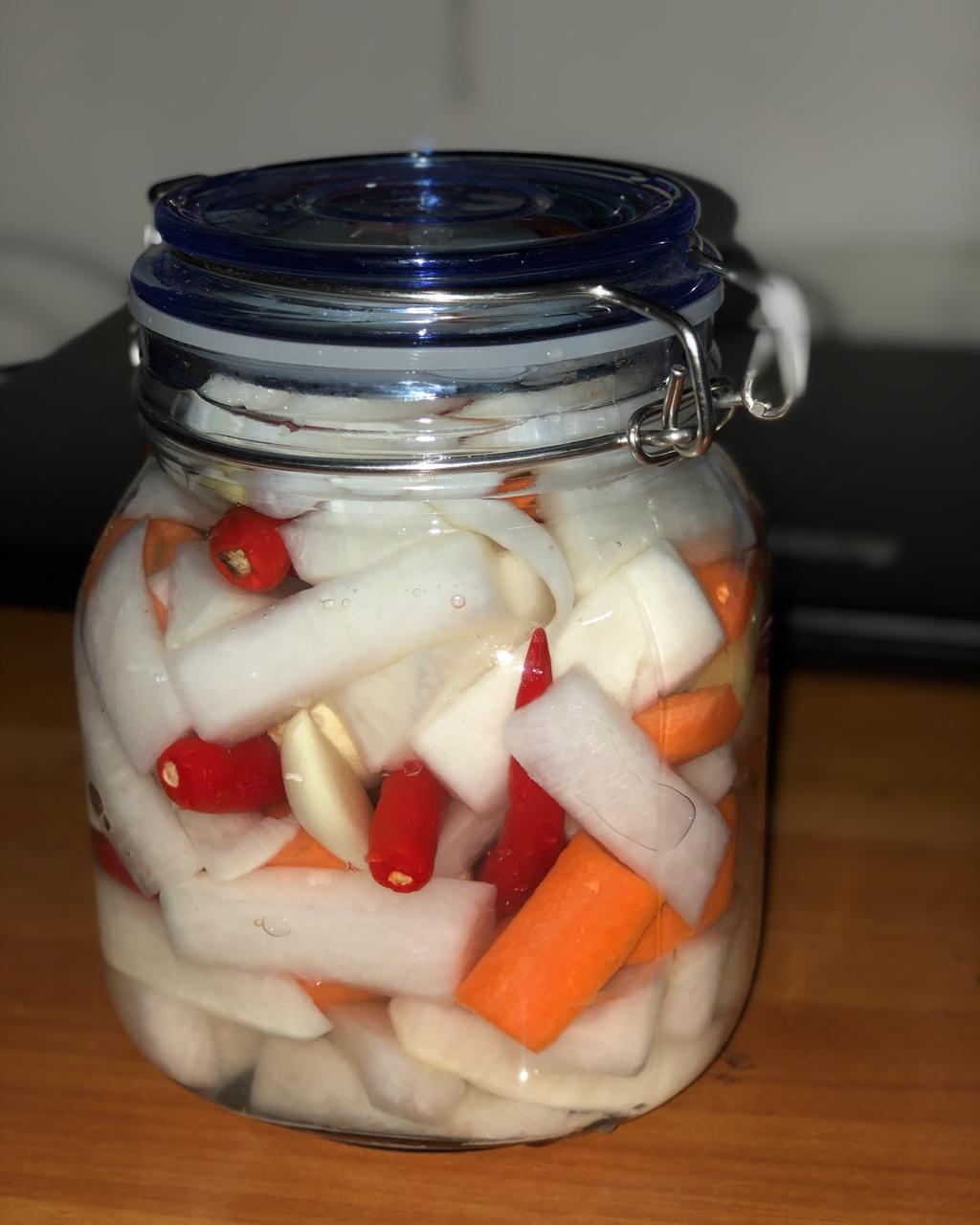 醉红尘36做的爽口腌萝卜