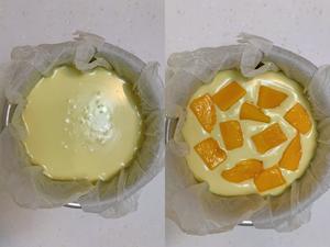 芒果巴斯克乳酪蛋糕的做法 步骤4