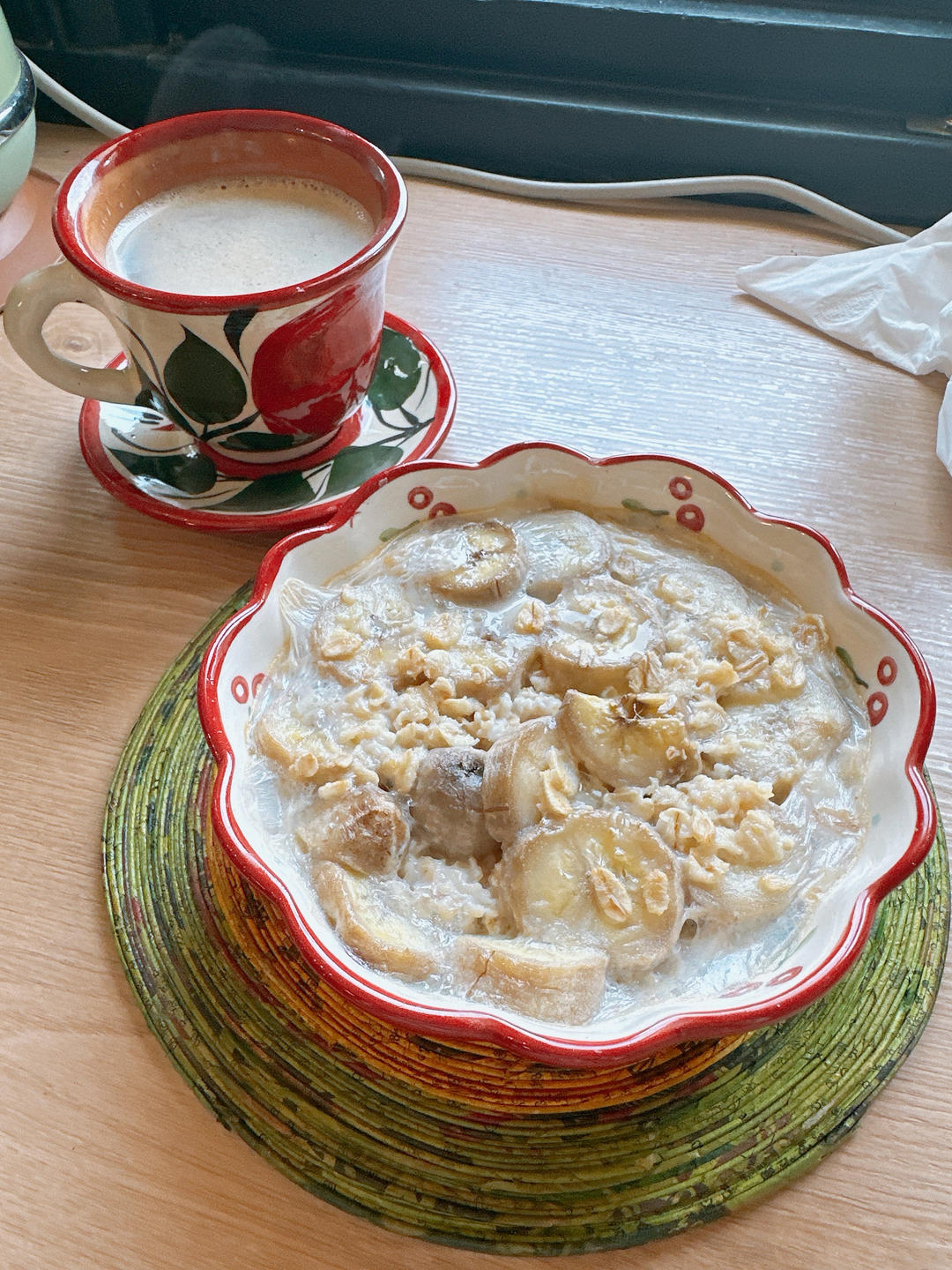 牛奶香蕉烤燕麦