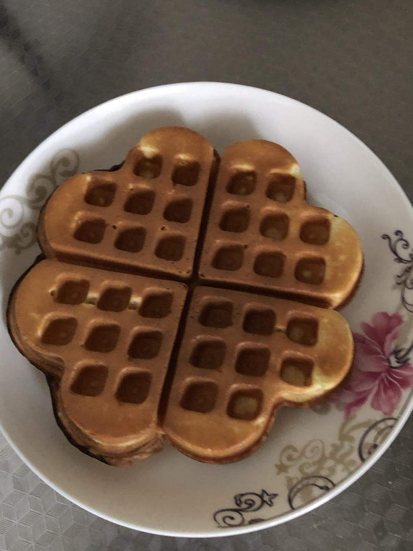 低糖少油宝宝版华夫饼