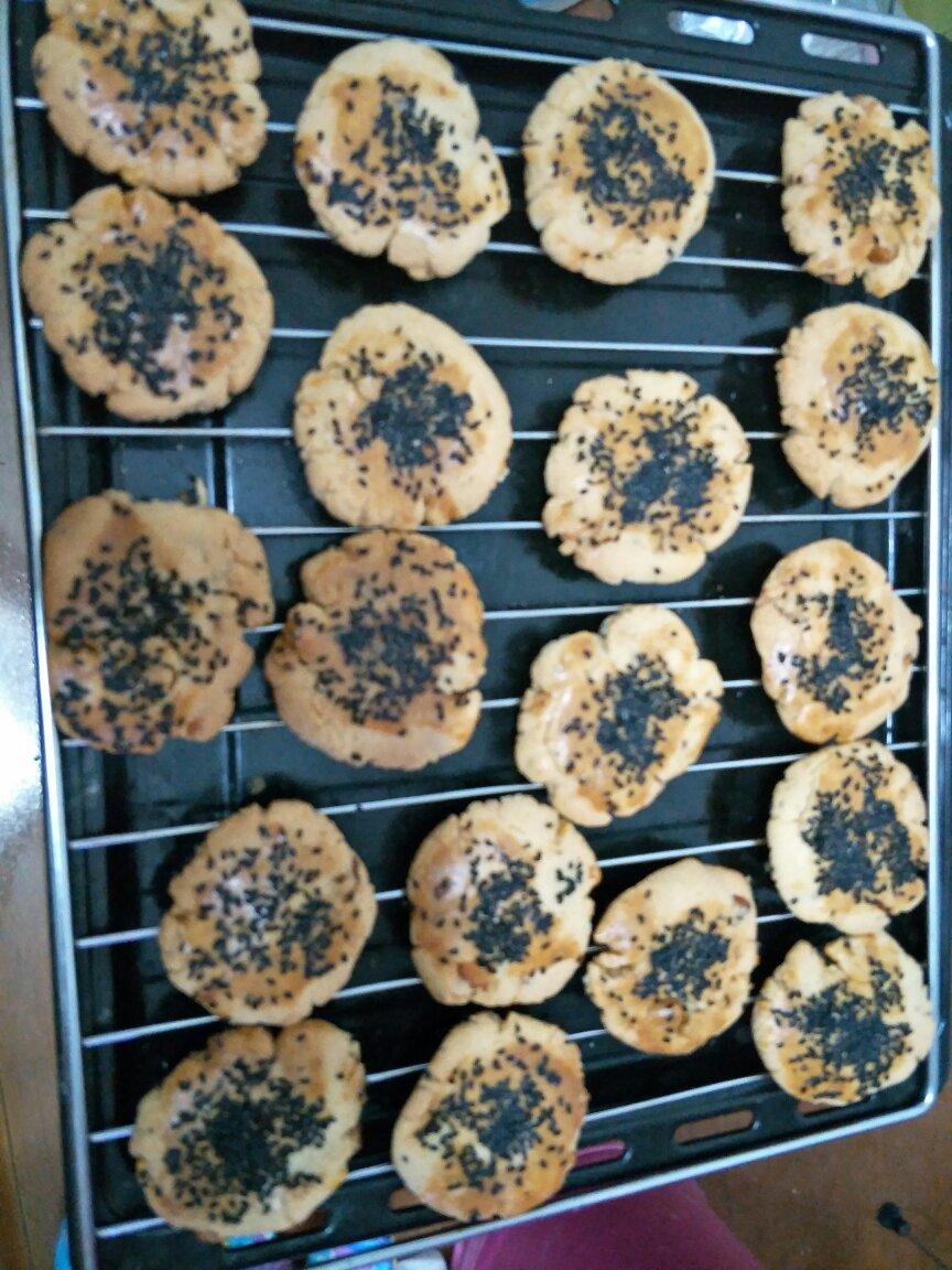 给父母做一份儿时爱吃的“老点心”——桃酥（多动图，孔瑶的食谱）